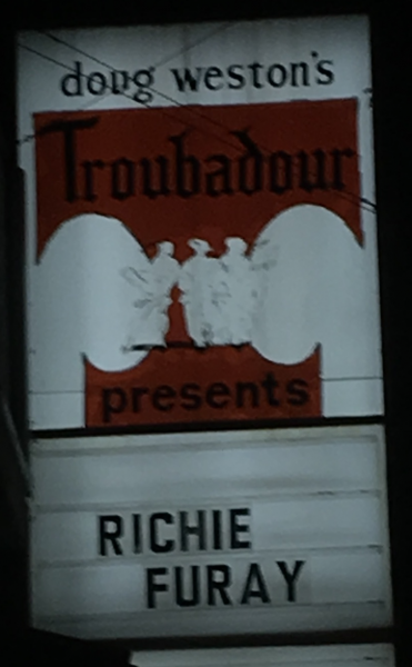 Richie Furay at the Troubadour