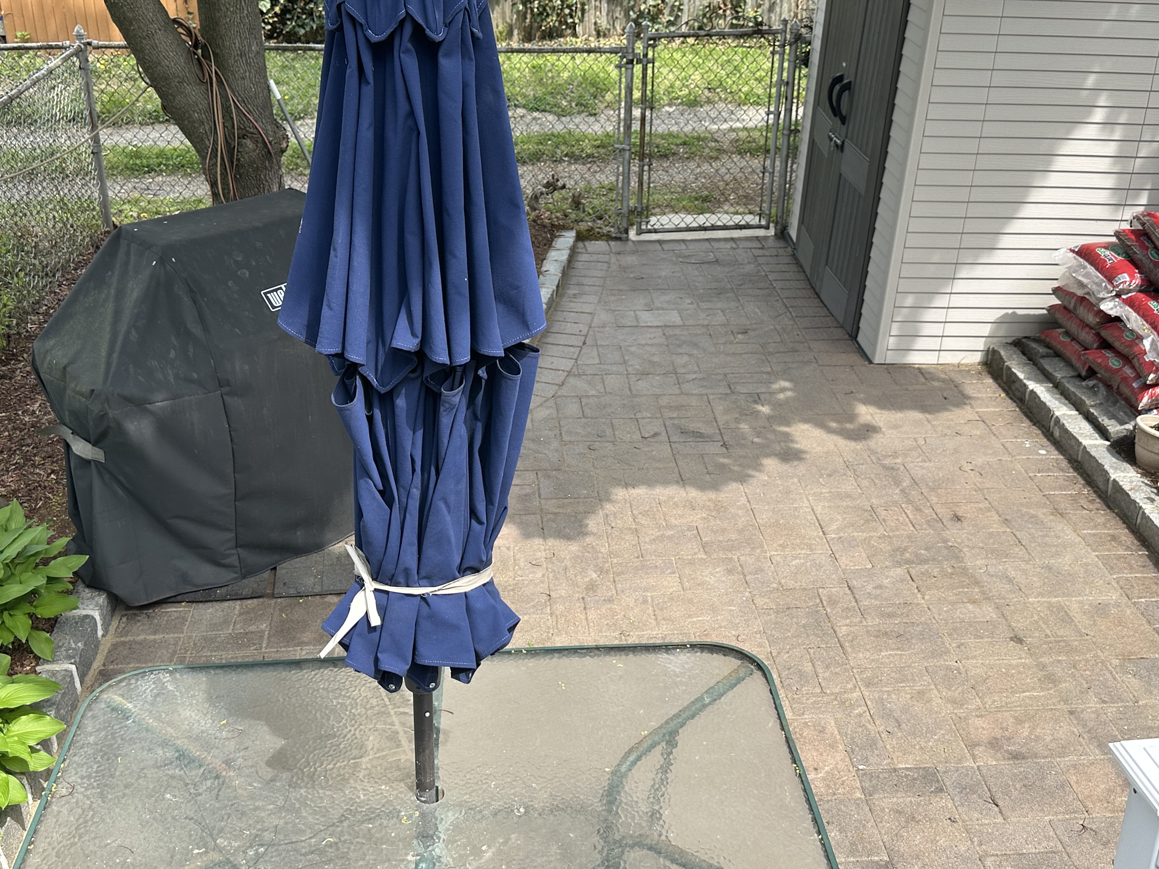 The patio
